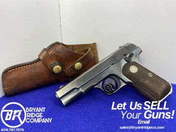 1925 Colt 1908 Pocket Hammerless .380 ACP Blue 3.25" *TYPE III EXAMPLE*