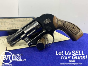 Smith Wesson 38 .38 Spl Blue 2" *AWESOME AIRWEIGHT MODEL*