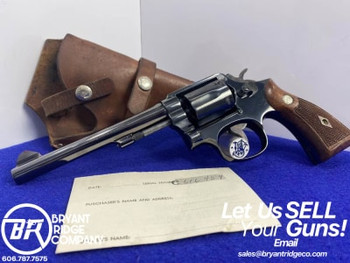 1962 Smith Wesson 10-5 .38 Spl Blue -CLASSIC .38 MILITARY & POLICE- Vintage