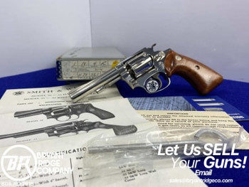 Smith Wesson 30-1 .32 S&W Long Nickel 4" *OUTSTANDING .32 HAND EJECTOR*