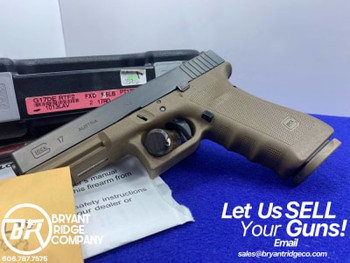 Glock 17 Gen3 9mm FDE 4.49" *INCREDIBLE LARRY A. VICKERS GLOCK*