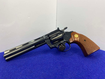 1981 Colt Diamondback .22 LR Blue *HIGHLY COLLECTIBLE & TIMELESS REVOLVER*