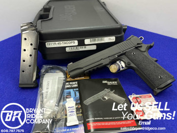 2014 Sig Sauer 1911 Traditional Tacops 45 ACP *EXCELLENT 1911 STYLE PISTOL*