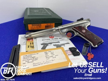 2010 Ruger MK III Hunter .22LR 6 7/8" *TARGET CROWNED FLUTED BARREL*