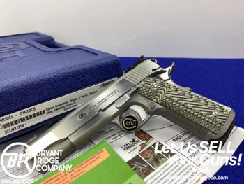 CUSTOM SHOP Colt Competition .45ACP 5" G10 *NEW OLD STOCK EXAMPLE* Mint