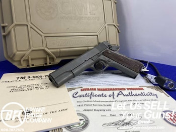 1944 Remington Rand 1911A1 .45 ACP Park 5" *DESIRABLE WORLD WAR II PISTOL*