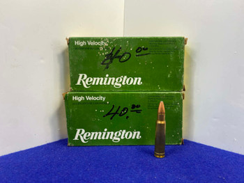 (2) 20 Round Boxes Remington .350Rem Mag Ammunition *CLASSIC BIG-GAME LOAD*