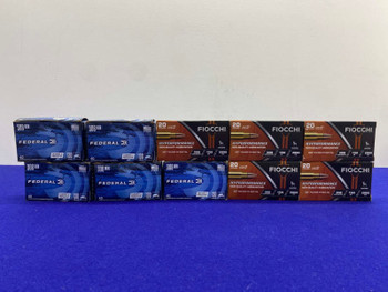 300 Rds .308 Win Federal & Fiocchi Hunting Ammo Lot *HIGH-QUALITY AMMO*