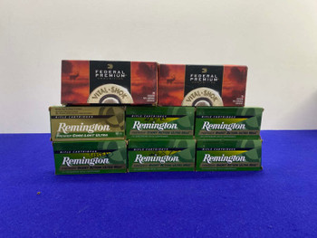 153 Rds .300 RemSAUM & .300 RUM Ammo Federal Rem *PREMIUM HUNTING LOAD*