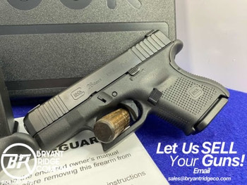 Glock 26Gen5 9mm Black 3.43" *AWESOME SUB-COMPACT SEMI-AUTOMATIC*