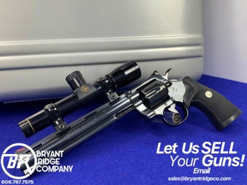 1981 Colt Python Hunter .357 Mag Blue 8" *ULTRA SCARCE - APPROX. 2400 MADE*
