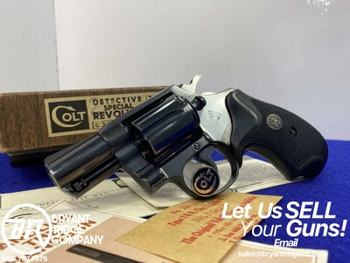 1973 Colt Detective Special 38spl 2" *ICONIC THIRD SERIES COLT* Great Piece