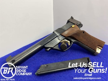 High Standard Supermatic Trophy .22 LR Blue 5.5" *AWESOME SUPERMATIC*-GID1184202341