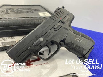 Springfield Armory XDE-9 9mm Black 3.3" *DOUBLE/SINGLE ACTION TRIGGER*