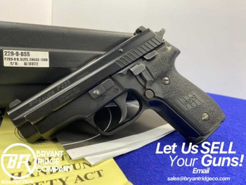 Sig Sauer P229 9mm Black 3.9" *WIDELY RENOWNED SEMI-AUTOMATIC HANDGUN*-GID1184671219