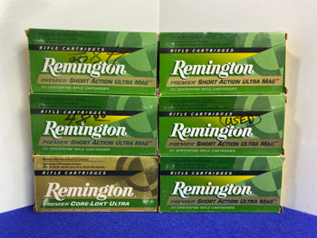 .300 REM. SAUM. Ammo -Remington Nosler Partition & Core-Lokt *MAGNUM POWER*