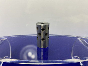 Unreamed 3-Hole Muzzle Brake Blue/Blk *1/2x28 THREAD / .19 ID / .785 OD*-GID1185612384
