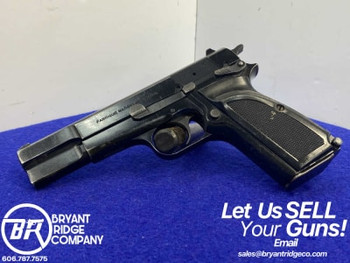 1992 Belgian Browning Hi Power 9mm Blued *HIGHLY REGARDED SEMI-AUTO PISTOL*