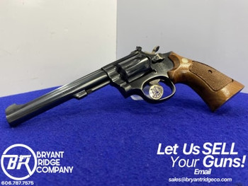 Smith Wesson 17-4 .22 LR Blue 6" *AWESOME K-22 MASTERPIECE* Full Target