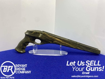 XP-100 Laminated (Green/Black/Brown) Pistol Frame *WOOD CONSTRUCTION*