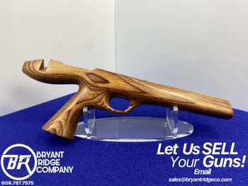 Medium Brown Laminated Wood Target Style Pistol Frame *CUSTOM BUILT LOOK*