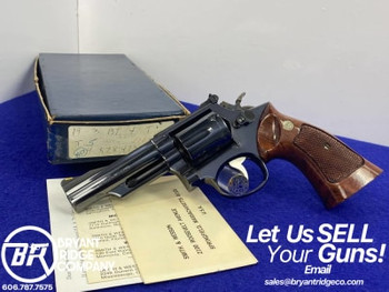 1974 Smith Wesson 19-3 .357 Mag Blue 4" *TIMELESS .357 COMBAT MAGNUM*