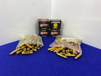 Lot of 164 Rounds of Mixed .458 SOCOM Ammo  *XCALIBER & LEHIGH DEFENSE*