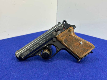 1936 Walther PPK 7.65mm Blued 3.3" *PRE-WWII ZELLA MEHLIS*