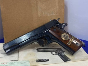 Colt 1911 WWI Government .45 Blued 5" *SCARCE MEUSE ARGONNE COMMEMORATIVE*