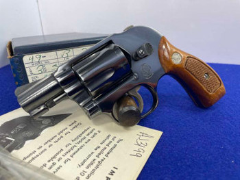 Smith Wesson 49 .38 Spl Bodyguard 2" *ICONIC NO-DASH REVOLVER*