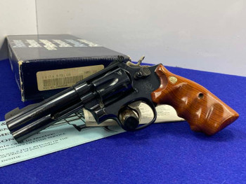 Smith & Wesson 17-6 Blued .22LR 4" *AMAZING DOUBLE-ACTION TARGET REVOLVER*