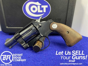 1967 Colt Cobra .38 SPL Blued 2" *ICONIC SNAKE SERIES REVOLVER*-GID1190627046