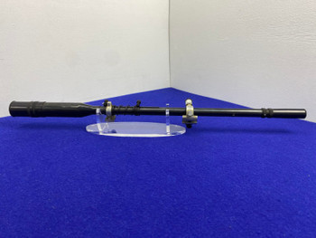 R.A. Litschert Spot-Shot Black Rifle Scope w/ Mounts *CLASSIC LONG TUBE*