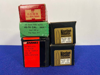 Nosler/Sierra/Hornady/Barnes .45-70 Reloading Bullets *CUSTOM LOAD READY*
