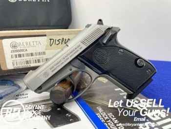 Beretta 3032 Tomcat Inox .32 ACP *GORGEOUS TIP-UP MODEL SEMI-AUTO PISTOL*