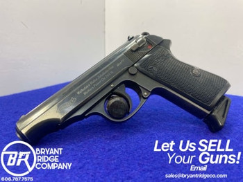1936 Walther PP 7.65mm (.32 ACP) Blue *COLLECTIBLE PRE-WORLD WAR II PISTOL*