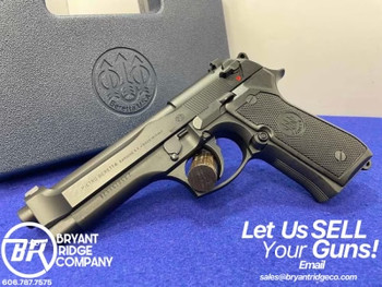 Beretta 92FS Brigadier 9mm 4.7" Black *HIGH QUALITY ITALIAN MADE SEMI-AUTO*