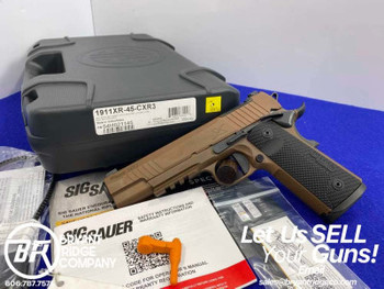 2024 Sig Sauer 1911 X-Series .45ACP 5" *STUNNING COYOTE TAN FINISH* NOS-GID1193450733