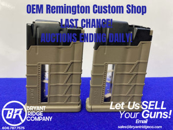TWO 10-Round *MDT AICS FDE POLYMER/BLK STEEL SHORT ACTION MAGAZINE* 308 Win-GID1192262117