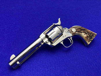 1994 Colt Single Action Army .45colt 4.75" *MINT THIRD GEN W/ SAMBAR STAGS*