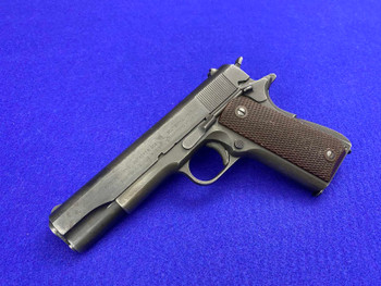 1943 Colt M1911A1 US Army .45ACP 5" *DESIRABLE WWII ERA MILITARY 1911*