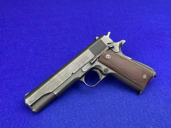 1943 Remington Rand M1911A1 .45 ACP 5" *HISTORIC U.S. WORLD WAR II SIDEARM*