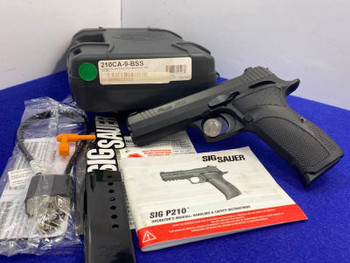2022 Sig Sauer P210 Carry 9mm Nitron 4.1" *PRECISION-BUILT PISTOL*