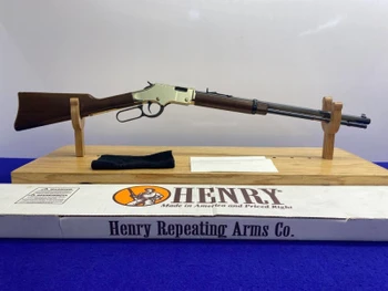 Henry H4 Golden Boy Rifle .22 WMR Brasslite 20.5" *EXCELLENT RIMFIRE RIFLE*