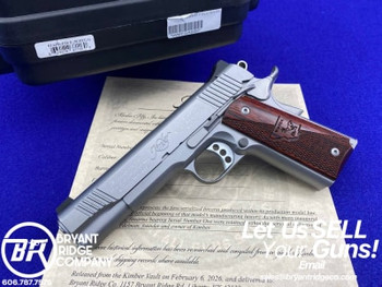 Kimber Stainless II WMFGA -FIRST SERIALIZED EXAMPLE- #WMFGA000