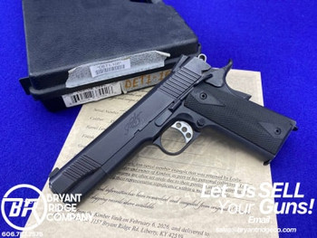 Kimber Custom USMC .45NDT *RETAINED LOW SERIAL #DET1-106* USMC Stamped