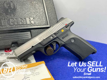 2012 Ruger SR9 9MM Stainless 4.14" *SLIM & RELIABLE SEMI-AUTOMATIC RUGER*
