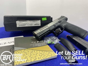 2024 CZ P-10 F 9mm Black 4 1/2" *AWESOME FULL-SIZE STRIKER-FIRED HANDGUN*-GID1199525410