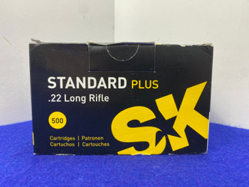 500Rds SK Standard Plus .22 Long Rifle Ammunition *SK TARGET PERFORMANCE*