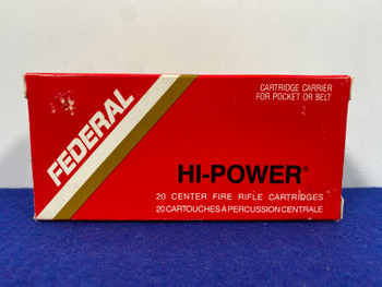 20 Rounds Federal 7-30 Waters 120Gr Ammunition *HUNTING-STYLE PROJECTILE*